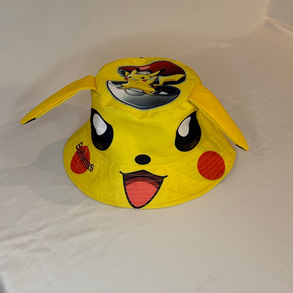 Yellow Pikachu Bucket Hat